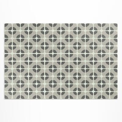 Vinyl teppich läufer Mosaik Aus Geometrischen Formen