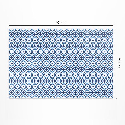 Vinyl teppich läufer Spanisches Mosaik-Dekorationsmuster