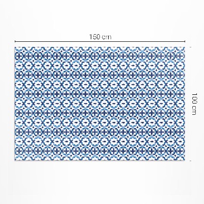 Vinyl teppich läufer Spanisches Mosaik-Dekorationsmuster