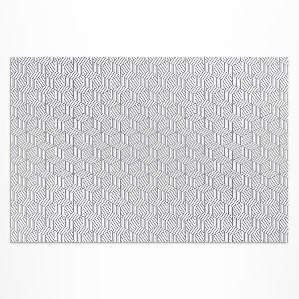 Vinyl teppich Geometrisches Mosaik Mit Feinem Muster