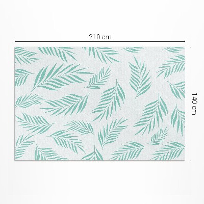 Vinyl teppich Palmzweige Tropischer Blätter