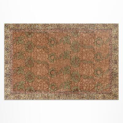 Teppich pvc Vintage-Wildblumen