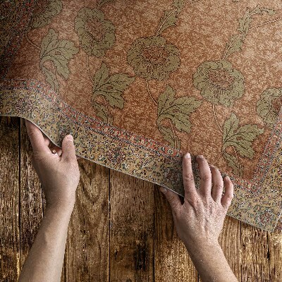 Teppich pvc Vintage-Wildblumen