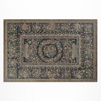 Pvc teppich Dekoratives Blumenmuster Im Alten Stil