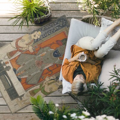 Vinyl teppich läufer Krishna-Hinduismus