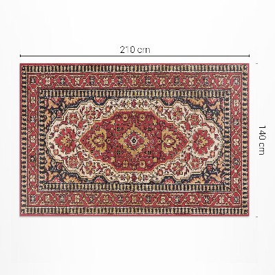 Teppich auf pvc Perserteppich-Imitation