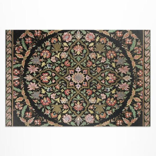 Pvc teppich Buntes Hippie-Muster