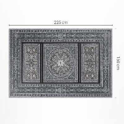 Teppich auf pvc Ornamental Und Geometrisch