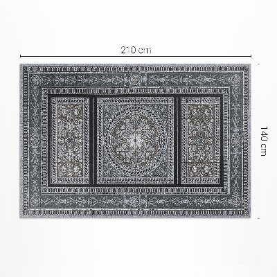 Teppich auf pvc Ornamental Und Geometrisch