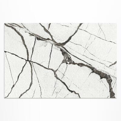 Teppich pvc Rissiger, Glänzender Steinmarmor