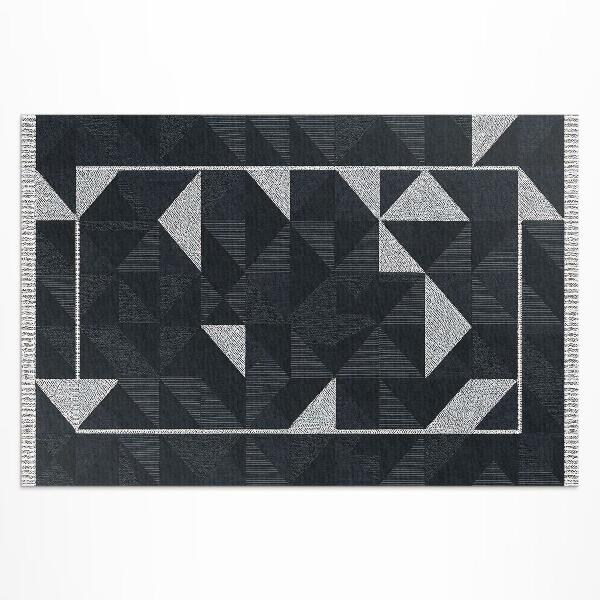 Teppich auf pvc Vintage-Mosaik Mit Geometrischem Muster