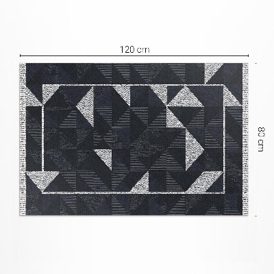 Teppich auf pvc Vintage-Mosaik Mit Geometrischem Muster