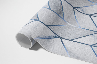 Vinyl teppich Geometrische Linien Auf Hellem Glamour-Marmor