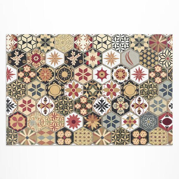 Pvc teppich Vintage Dekoratives Mosaik