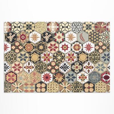 Pvc teppich Vintage Dekoratives Mosaik