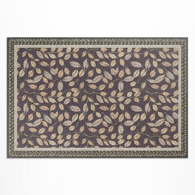 Pvc teppich Vintage Florale Herbstblätter