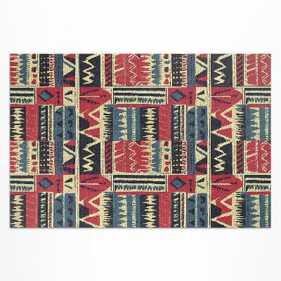 Vinyl teppich läufer Indisches Abstraktes Boho-Muster