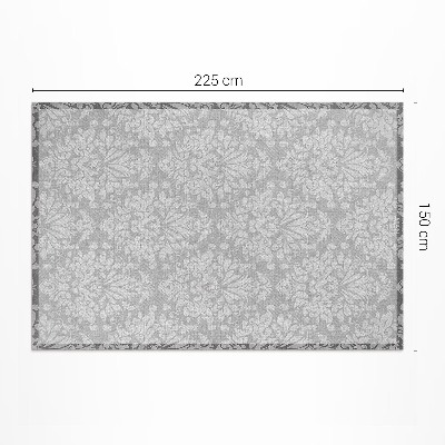 Pvc teppich Pflanzenornament Im Vintage-Stil