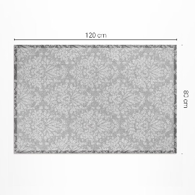 Pvc teppich Pflanzenornament Im Vintage-Stil