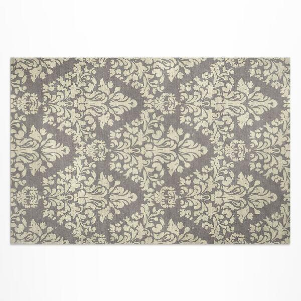 Teppich pvc Dichte Motive Aus Vintage-Blumenornamenten