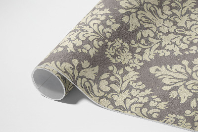 Teppich pvc Dichte Motive Aus Vintage-Blumenornamenten