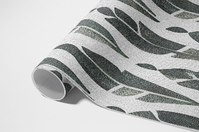 Vinyl teppich Indisch Bemalte Federn Im Vintage-Boho-Stil