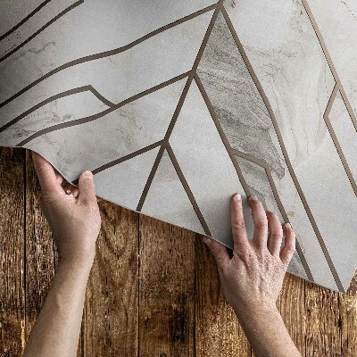 Pvc teppich Modernes, Glänzendes Steinfliesenmosaik