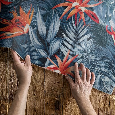 Teppich pvc Tropische Dschungelflora
