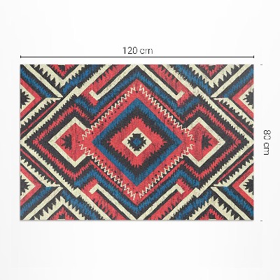 Teppich pvc Dekoratives Muster Im Indischen Vintage-Stil