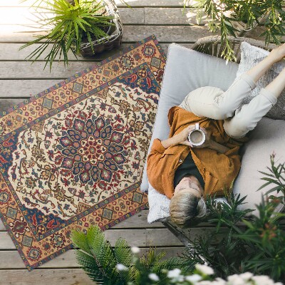 Vinyl teppich Zierpflanzenornament Im Türkischen Stil