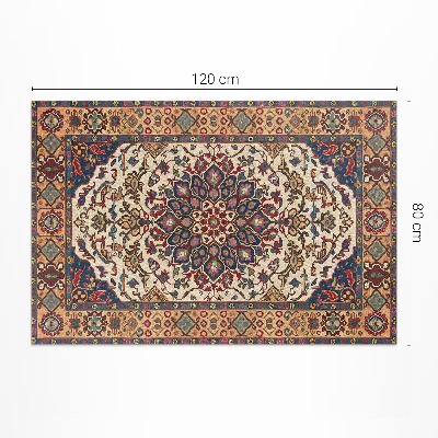 Vinyl teppich Zierpflanzenornament Im Türkischen Stil