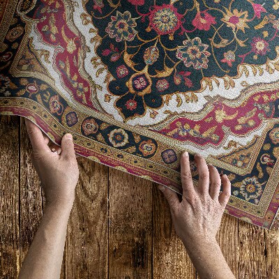 Teppich auf pvc Gemüseornament Im Persischen Stil
