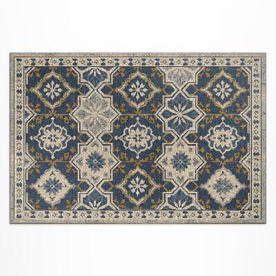 Vinyl teppich läufer Elegante Mosaikfliesen Im Marokkanischen Stil