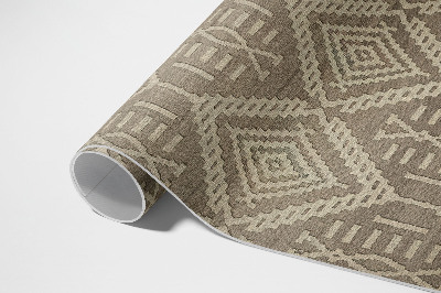 Teppich auf pvc Inspiration Im Retro-Azteken-Stil