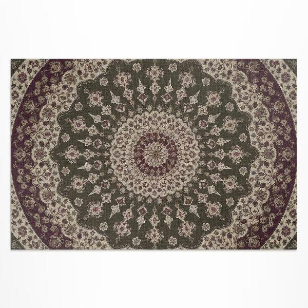Pvc teppich Aztekische Mandalas Im Vintage-Stil