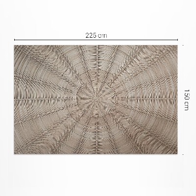 Vinyl teppich läufer Korbdecke
