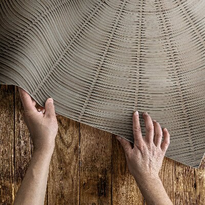 Vinyl teppich läufer Korbdecke
