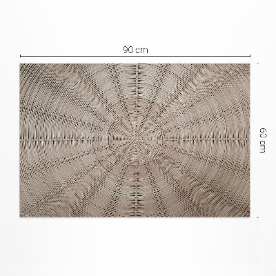 Vinyl teppich läufer Korbdecke