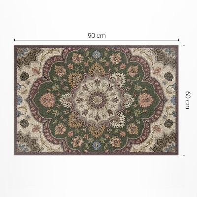 Teppich auf pvc Blumen Im Jugendstil