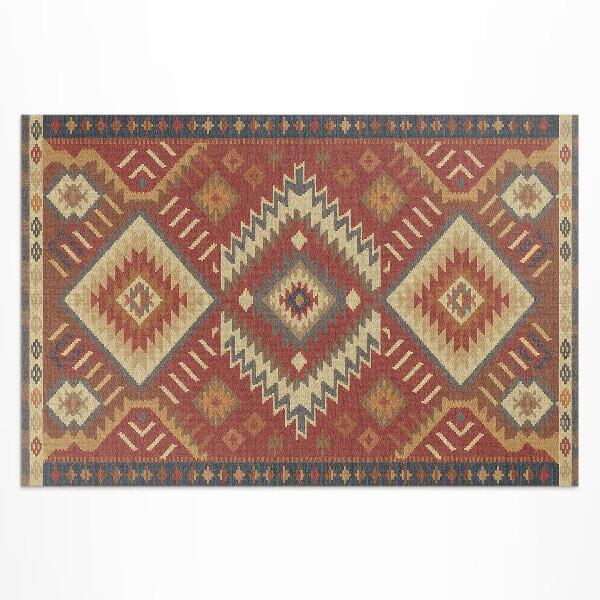 Vinyl teppich Die Harmonie Aztekischer Geometrischer Figuren
