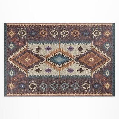 Teppich pvc Symmetrische Arrangements Im Aztekischen Stil