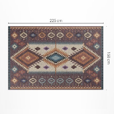 Teppich pvc Symmetrische Arrangements Im Aztekischen Stil