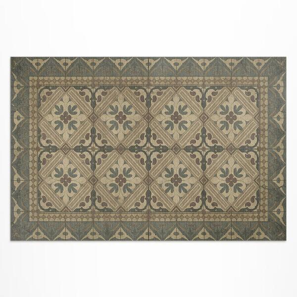 Pvc teppich Symmetrische Vintage-Muster