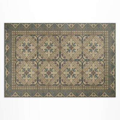Pvc teppich Symmetrische Vintage-Muster