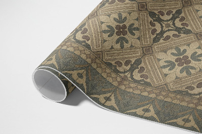 Pvc teppich Symmetrische Vintage-Muster