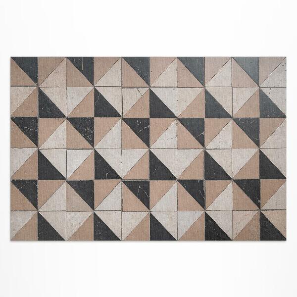 Teppich auf pvc Traditionelles Mosaik Eines Alten Hauses