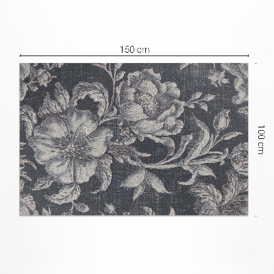 Vinyl teppich Romantische Vintage-Muster