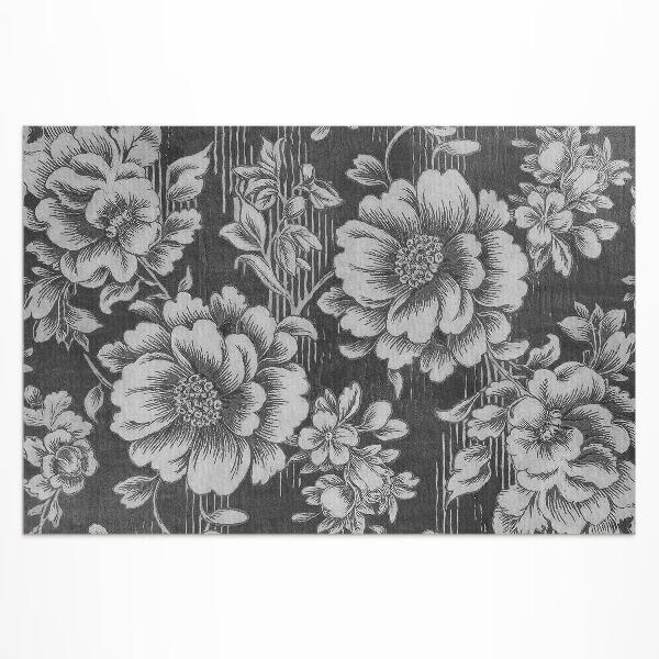 Teppich pvc Dezente Florale Akzente