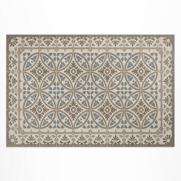 Teppich pvc Geometrische Boho-Komposition
