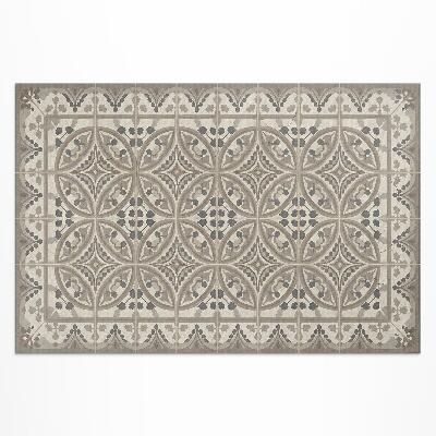 Teppich auf pvc Geometrischer Boho